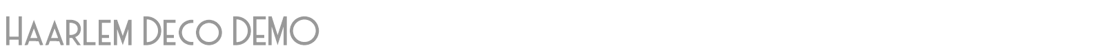 Haarlem Deco font preview